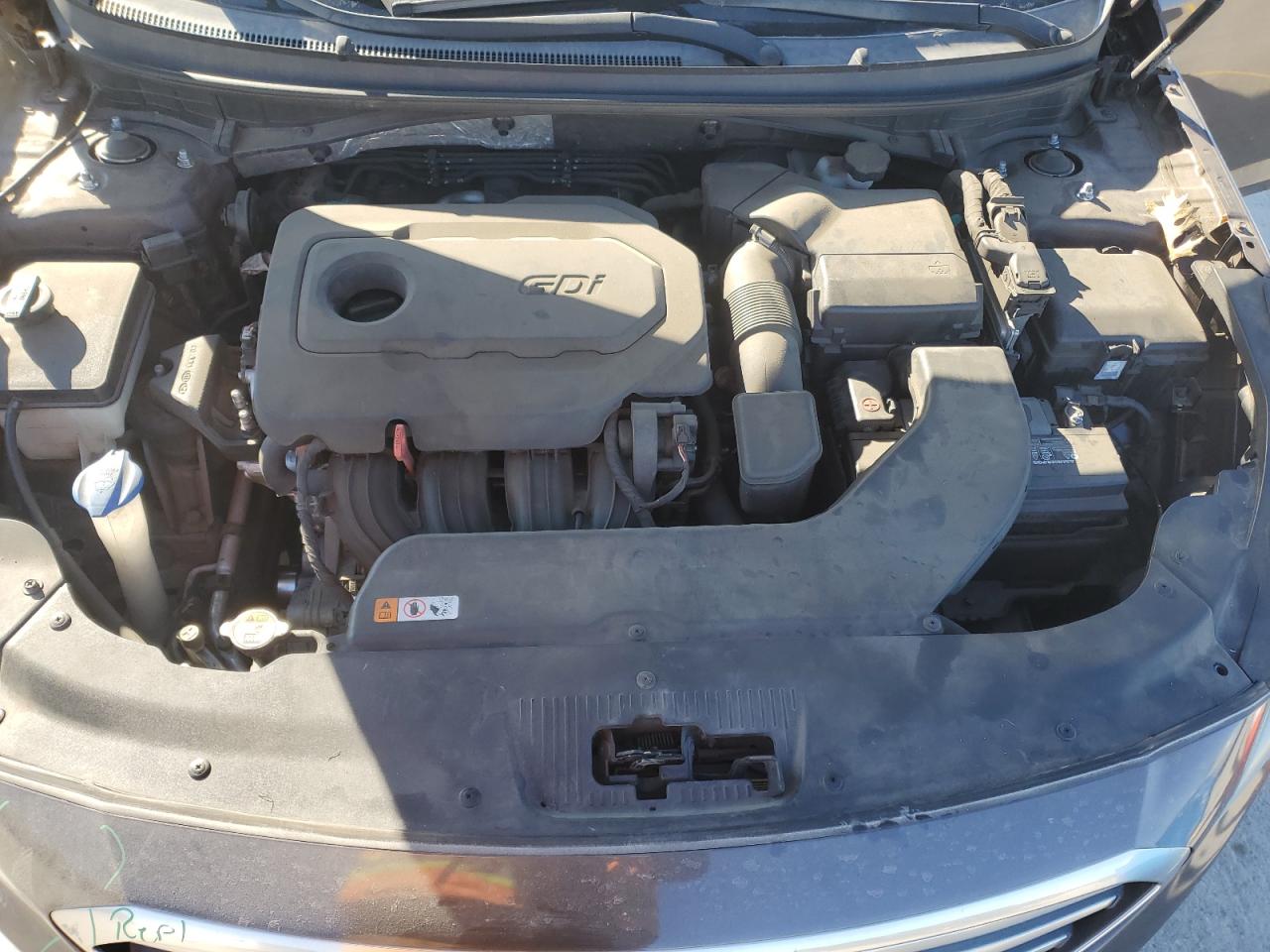 2015 Hyundai Sonata VIN 5NPE24AF0FH208434 Copart auction photo, front end / minor dent/scratches damage thumbnail 11