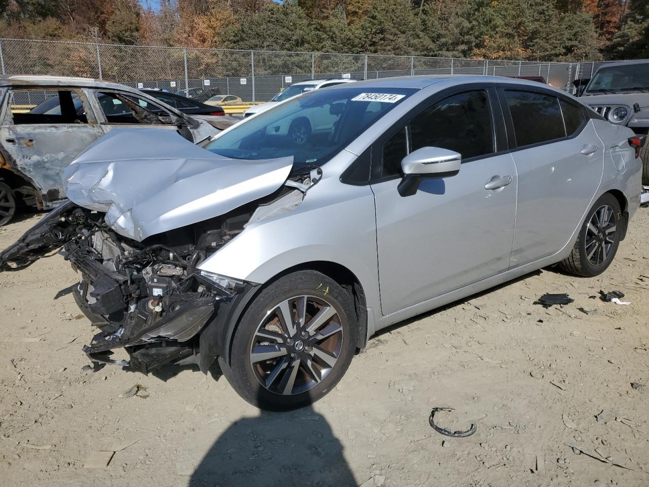 2021 Nissan Versa VIN 3N1CN8EV5ML887656