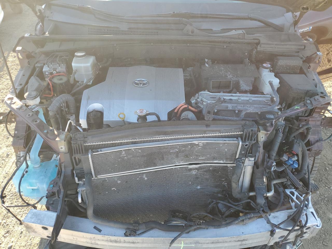2019 Toyota Highlander VIN 5TDDGRFH1KS068533 Copart auction photo, front end / undercarriage damage thumbnail 12