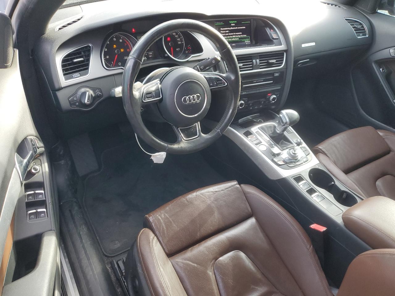 2013 Audi A5 VIN WAULFAFH9DN007761 Copart auction photo, front end / minor dent/scratches damage thumbnail 8