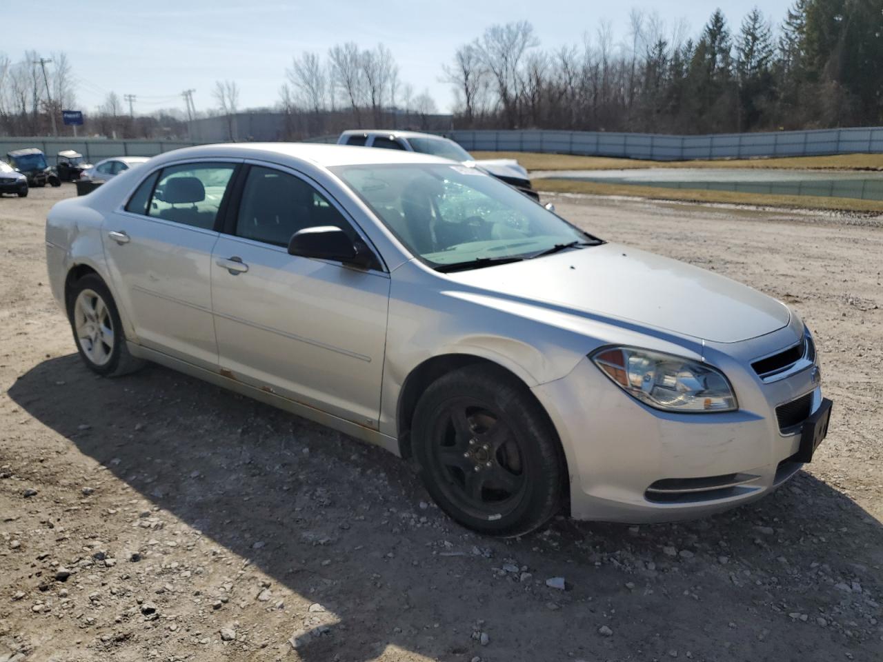 2009 Chevrolet Malibu VIN 1G1ZG57B894273872 Copart auction photo, side damage thumbnail 4