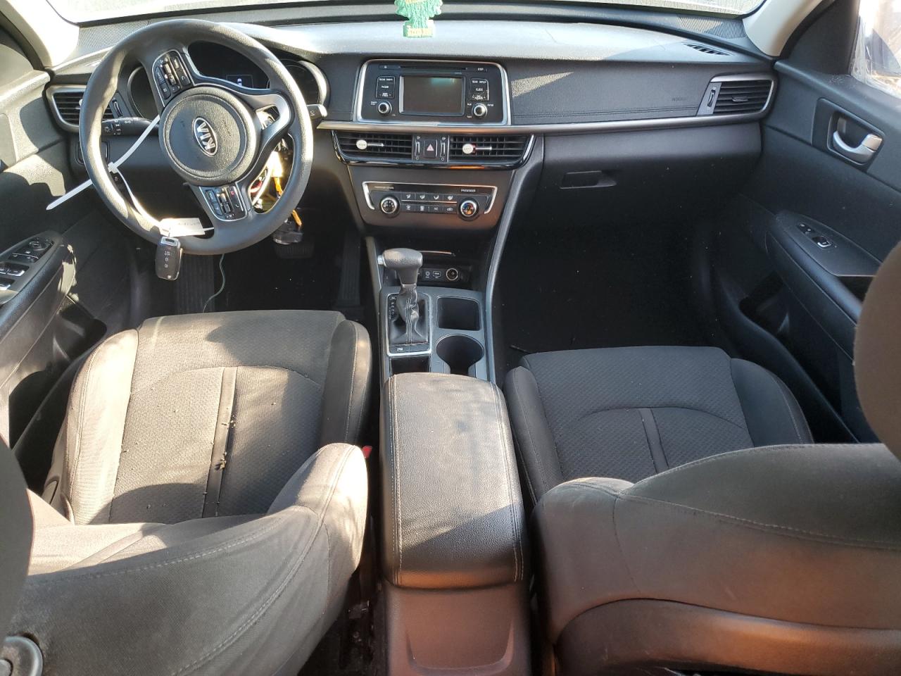 2017 KIA Optima VIN KNAGT4L31H5163058 Copart auction photo, all over damage thumbnail 8