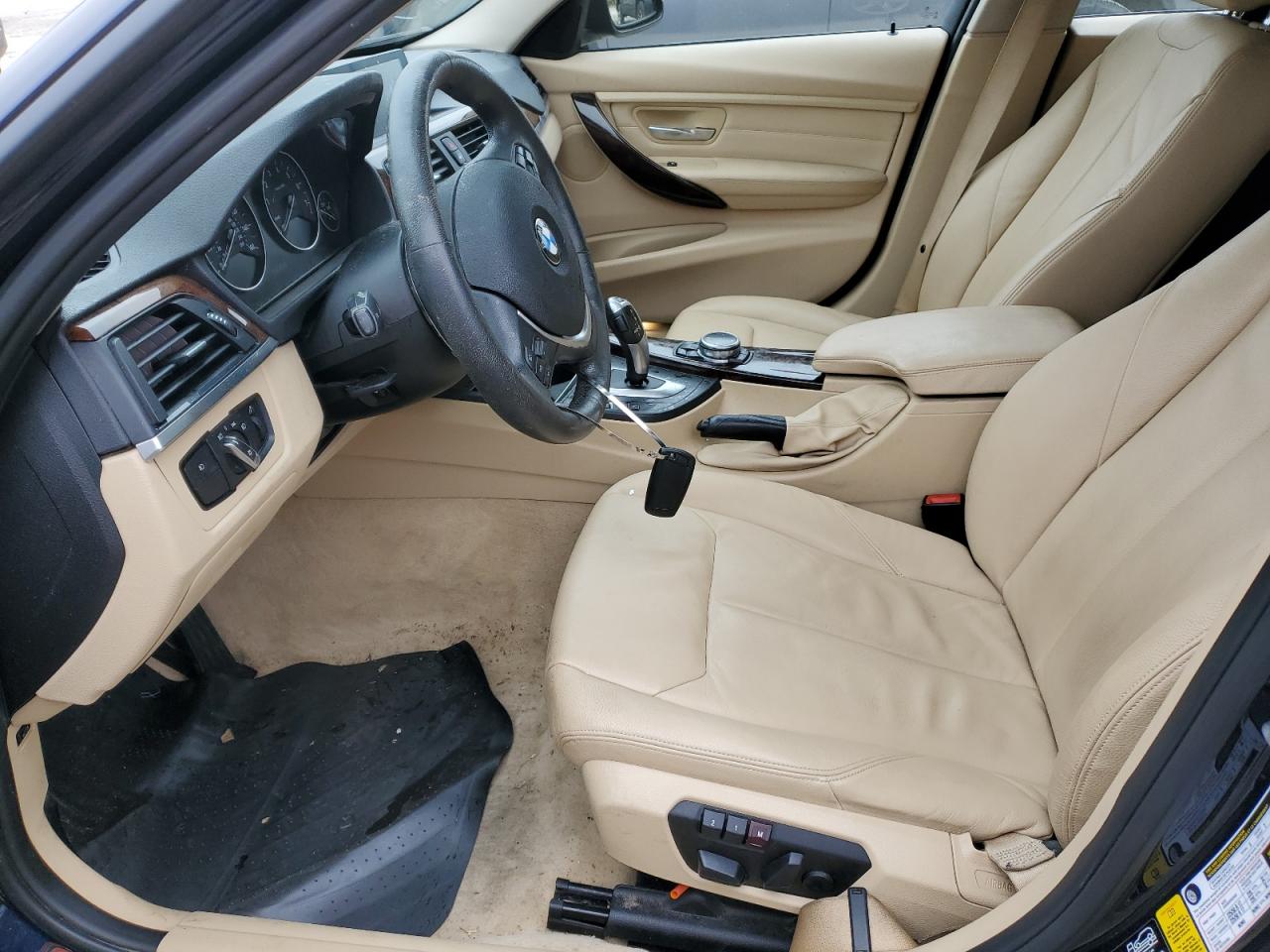 2014 BMW 3er VIN WBA3B5C5XEP543198 Copart auction photo, rear end / undercarriage damage thumbnail 7