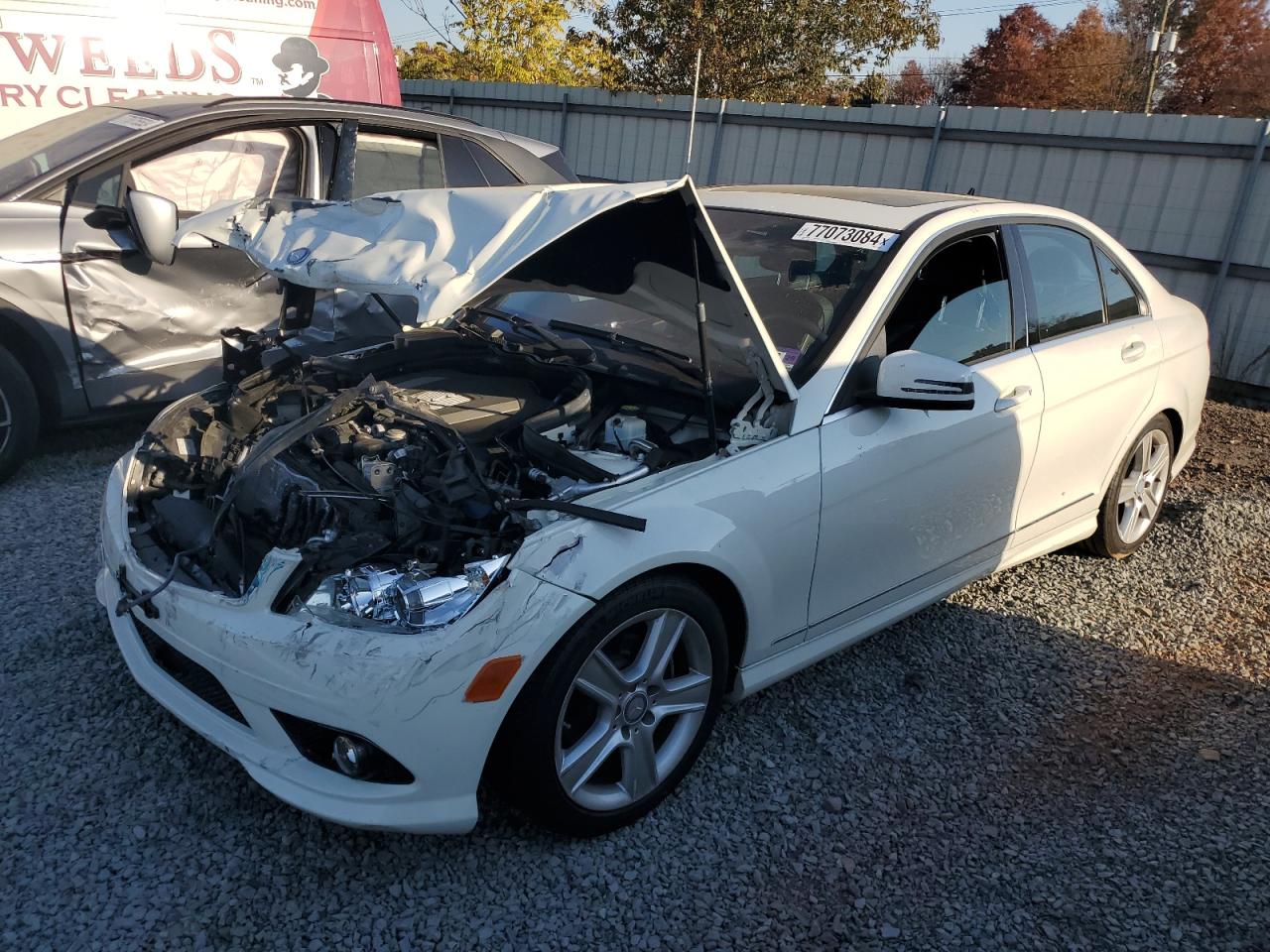2010 Mercedes-Benz C-klasse VIN WDDGF8BB3AF475608