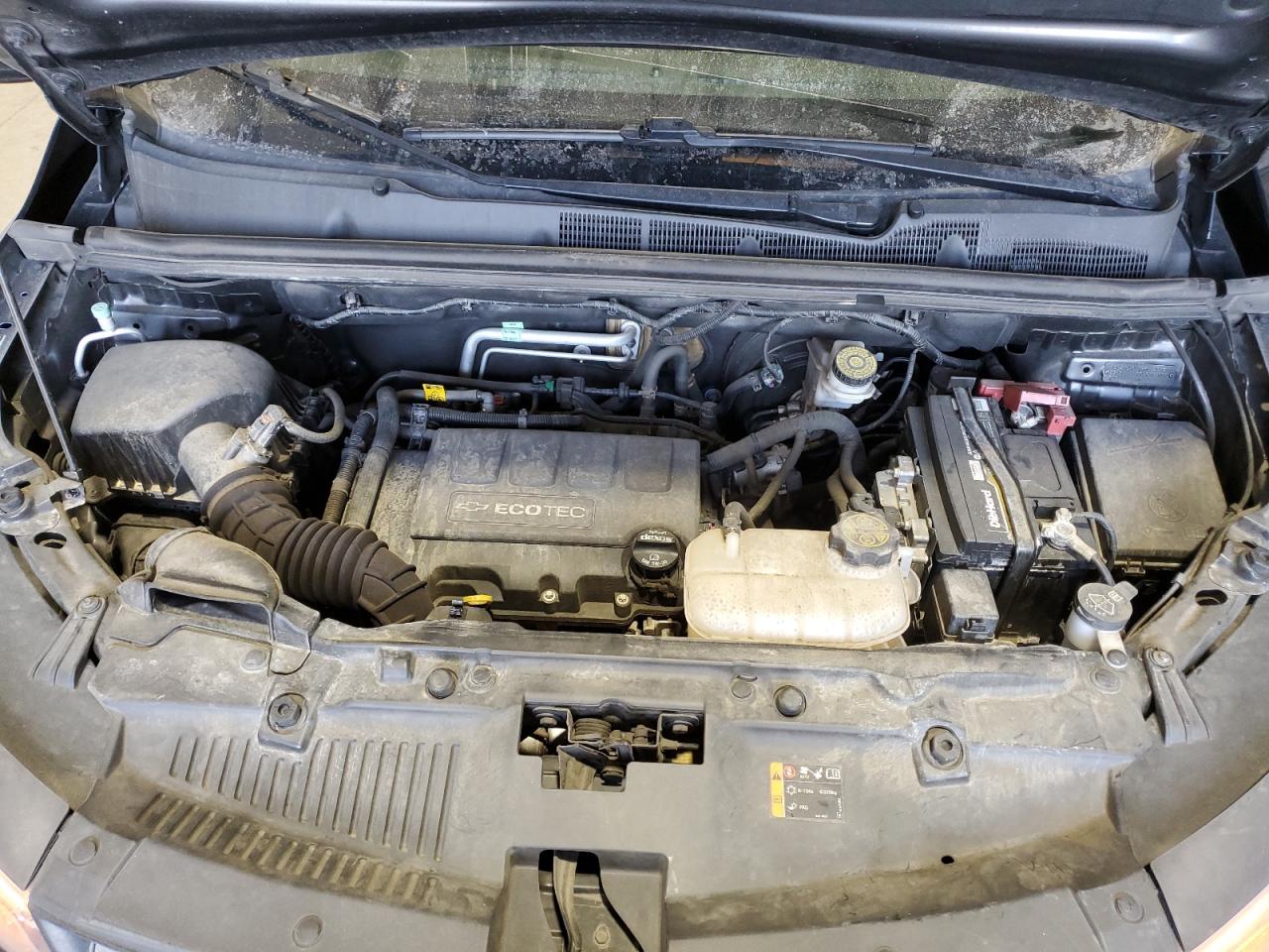 2020 Chevrolet Trax VIN KL7CJLSB2LB052780 Copart auction photo, rear end / front end damage thumbnail 12