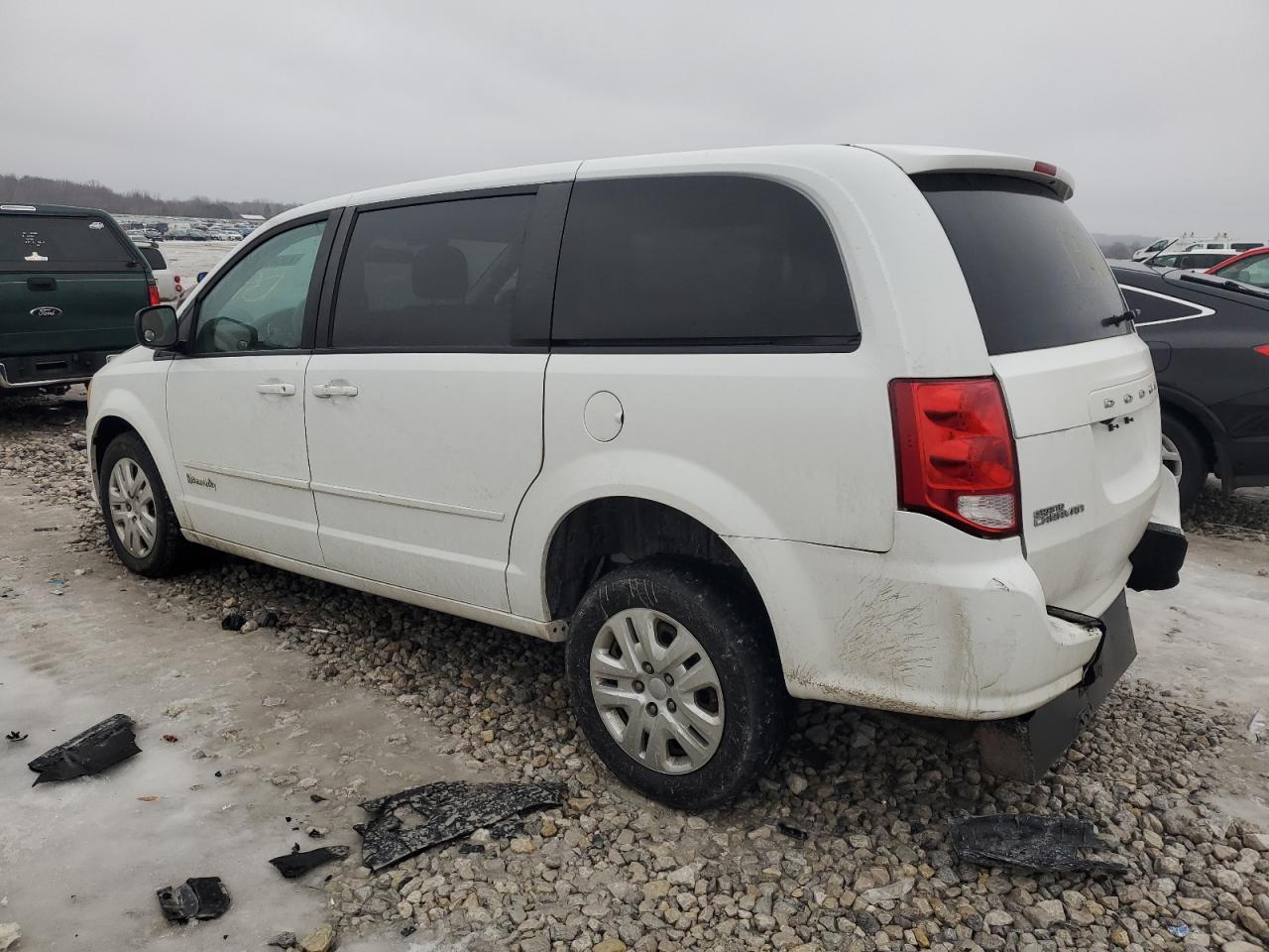 2017 Dodge Caravan VIN 2C4RDGBG8HR848613 Copart auction photo, front end damage thumbnail 2