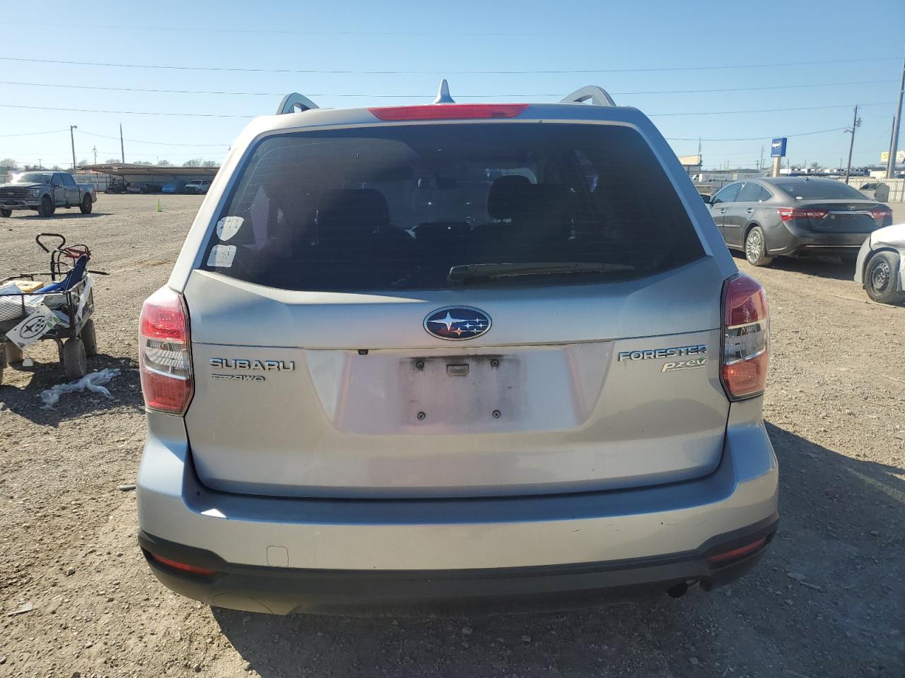 2016 Subaru Forester VIN JF2SJABC7GH512113 Copart auction photo, side damage thumbnail 6