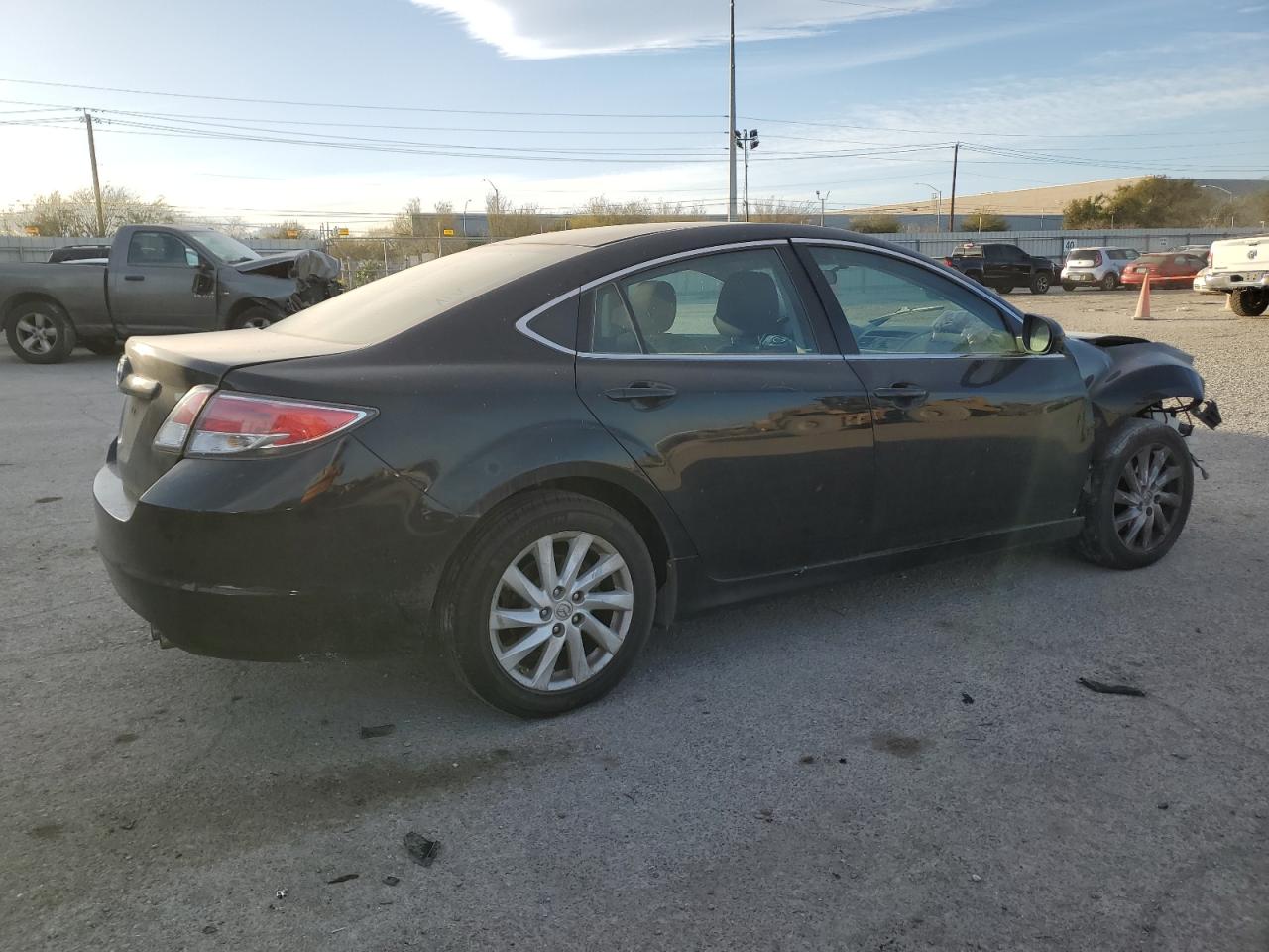 2012 Mazda 6 VIN 1YVHZ8DH7C5M33873 Copart auction photo, front end damage thumbnail 3