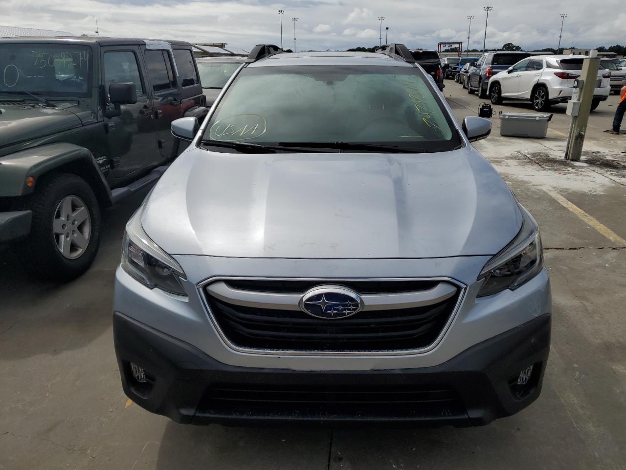 2020 Subaru Outback VIN 4S4BTAEC2L3167466 Copart auction photo, water/flood damage thumbnail 5