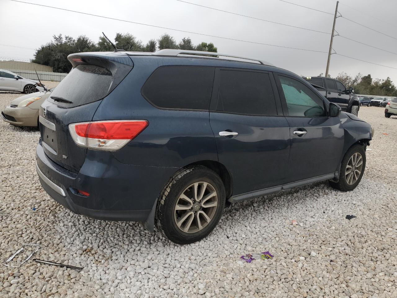 2015 Nissan Pathfinder VIN 5N1AR2MN7FC645260 Copart auction photo, front end damage thumbnail 3