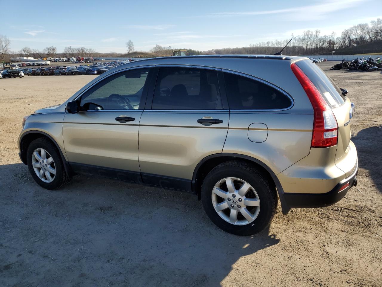 2007 Honda CR-V VIN JHLRE48557C115222 Copart auction photo, front end damage thumbnail 2