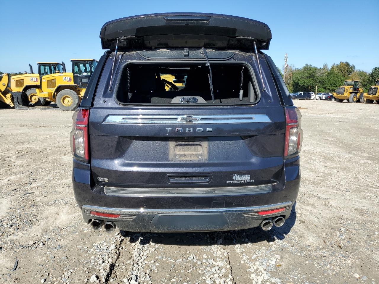 2023 Chevrolet Tahoe VIN 1GNSCSKD0PR110250 Copart auction photo, rollover damage thumbnail 6