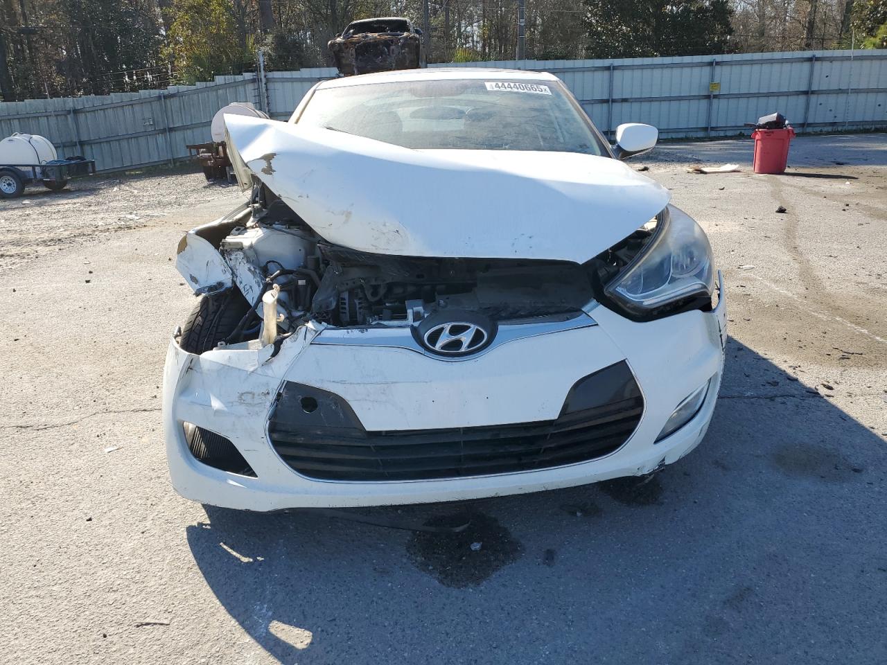 2012 Hyundai Veloster VIN KMHTC6AD6CU035434 Copart auction photo, front end damage thumbnail 5