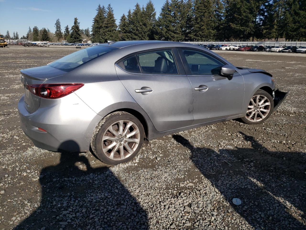 2015 Mazda 3 VIN JM1BM1V32F1227683 Copart auction photo, front end damage thumbnail 3