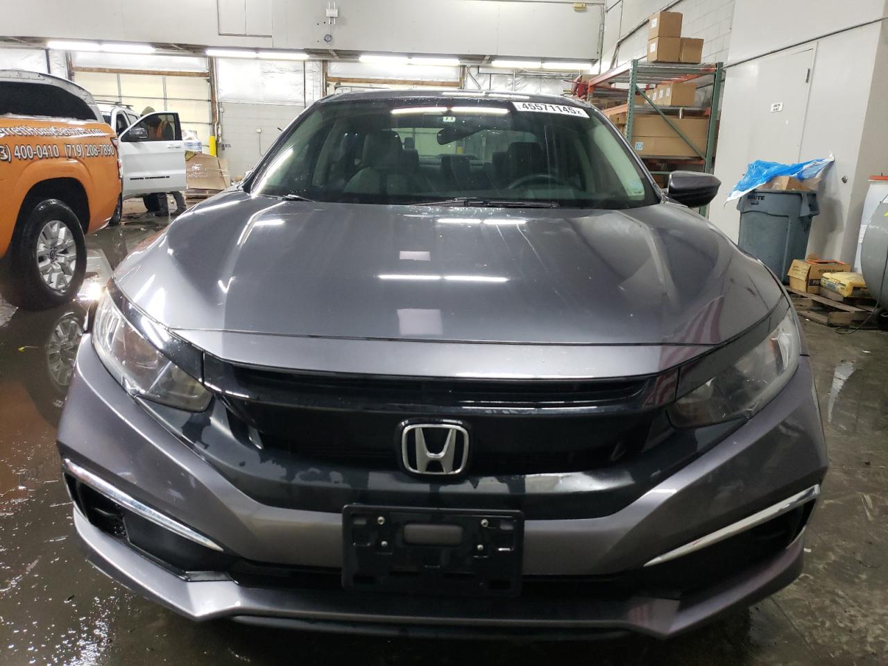 2021 Honda Civic VIN 2HGFC2F69MH528003 Copart auction photo, side / hail damage thumbnail 5