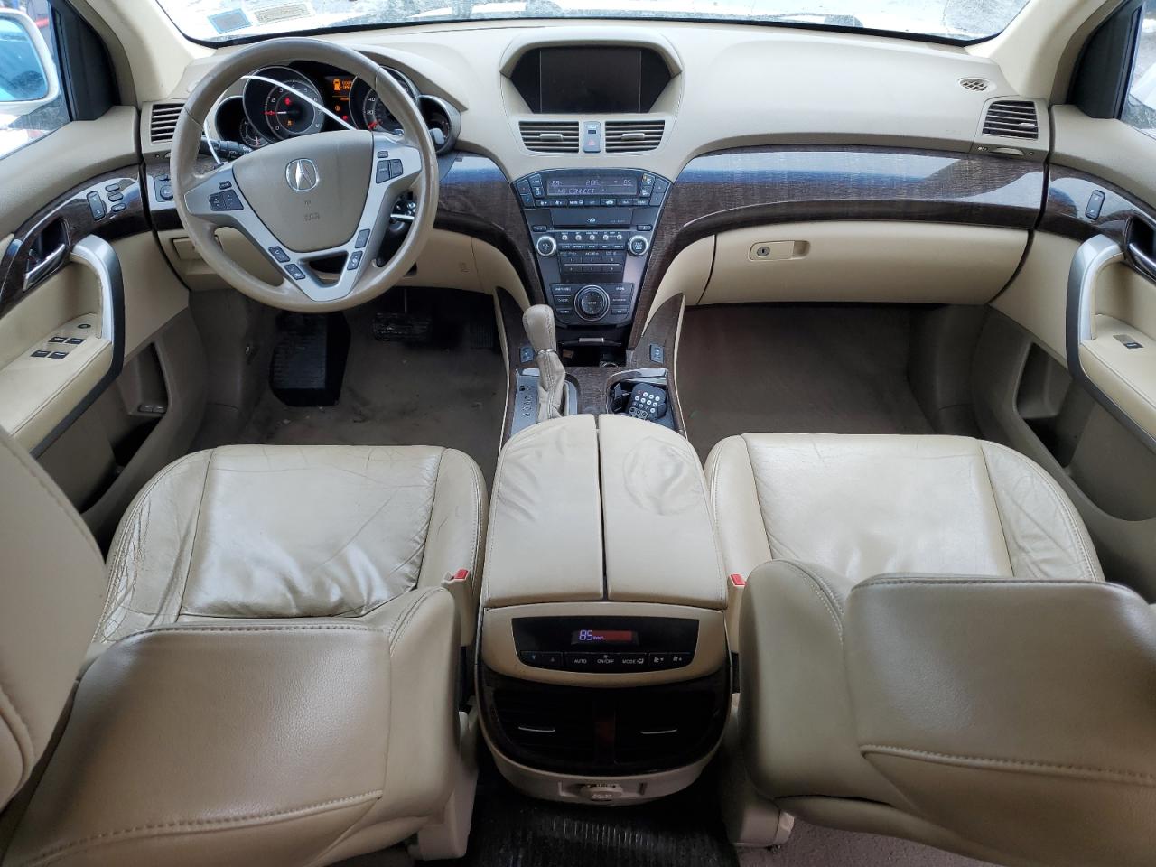 2010 Acura MDX VIN 2HNYD2H65AH520889 Copart auction photo, rear end / minor dent/scratches damage thumbnail 8