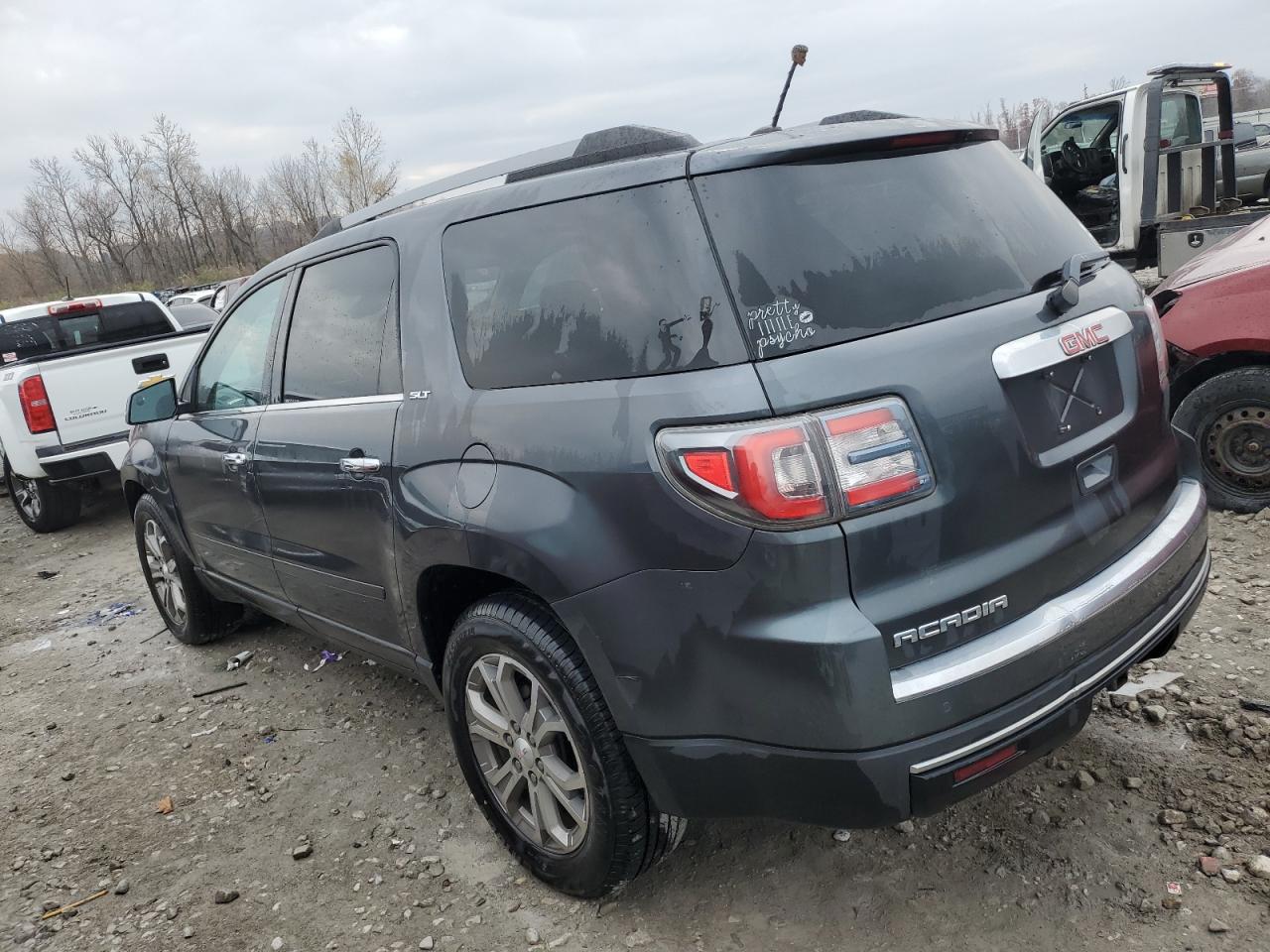 2014 GMC Acadia VIN 1GKKRRKD1EJ220742 Copart auction photo, front end damage thumbnail 2