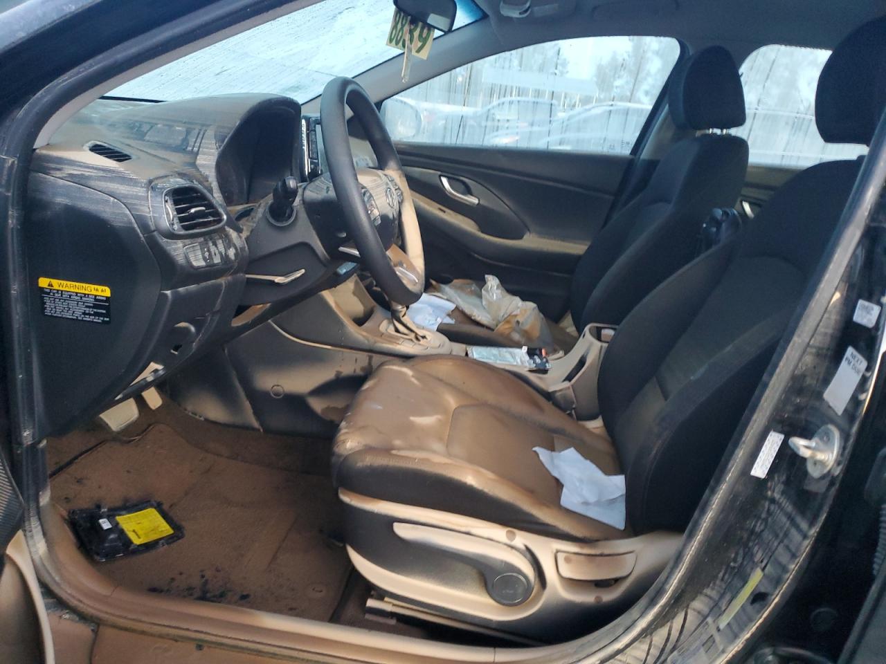 2019 Hyundai Elantra VIN KMHH35LE6KU094827 Copart auction photo, water/flood damage thumbnail 7
