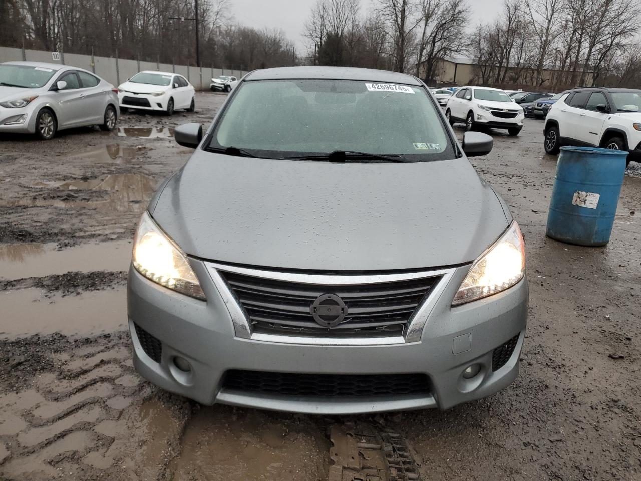 2014 Nissan Sentra VIN 3N1AB7AP5EY299519 Copart auction photo, rear end damage thumbnail 5