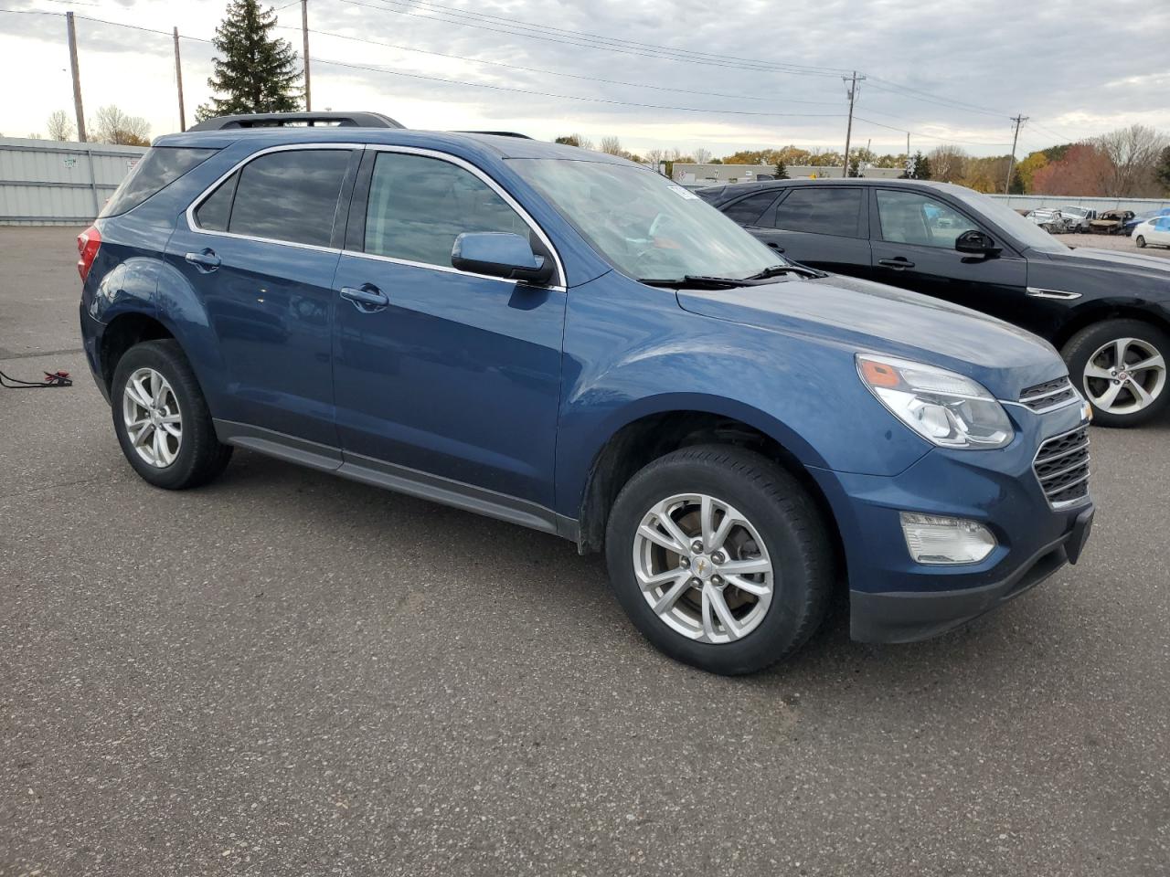2017 Chevrolet Equinox VIN 2GNFLFEK6H6168203 Copart auction photo, side / rear end damage thumbnail 4