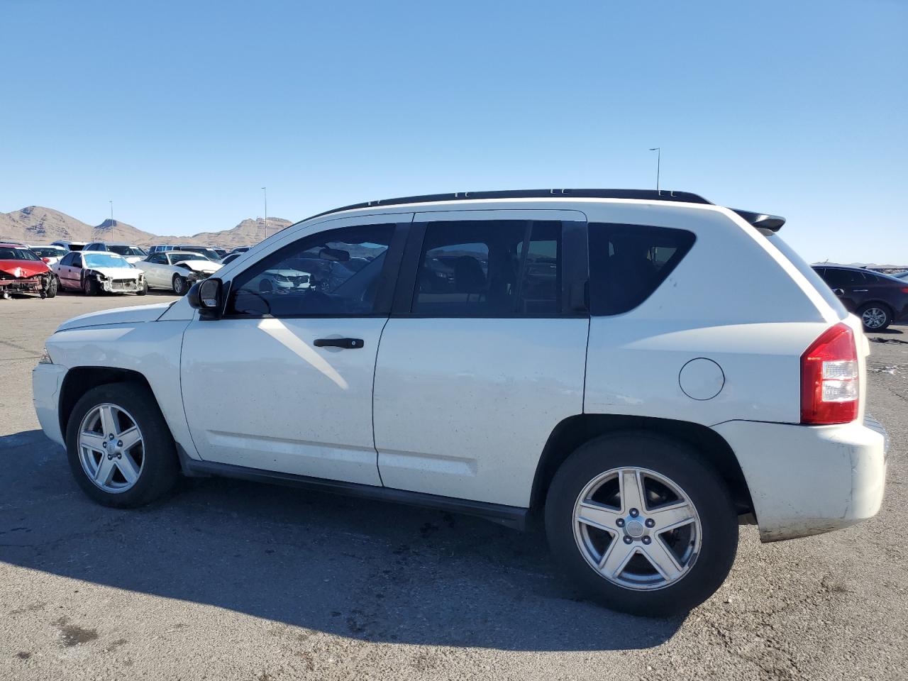 2007 Jeep Compass VIN 1J8FT47W67D145896 Copart auction photo, front end damage thumbnail 2