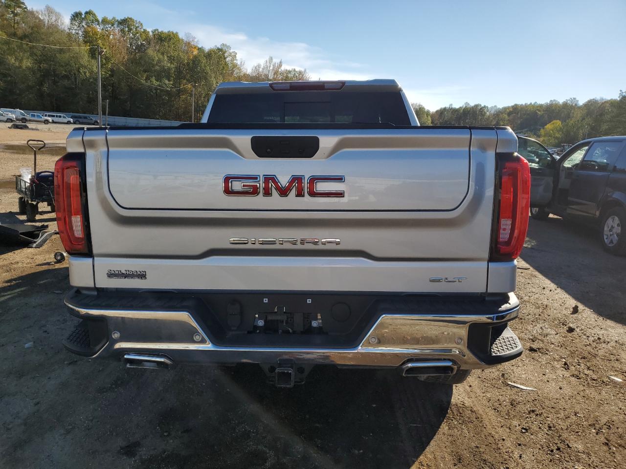 2019 GMC Sierra VIN 3GTU9DED3KG207605 Copart auction photo, undercarriage / side damage thumbnail 6