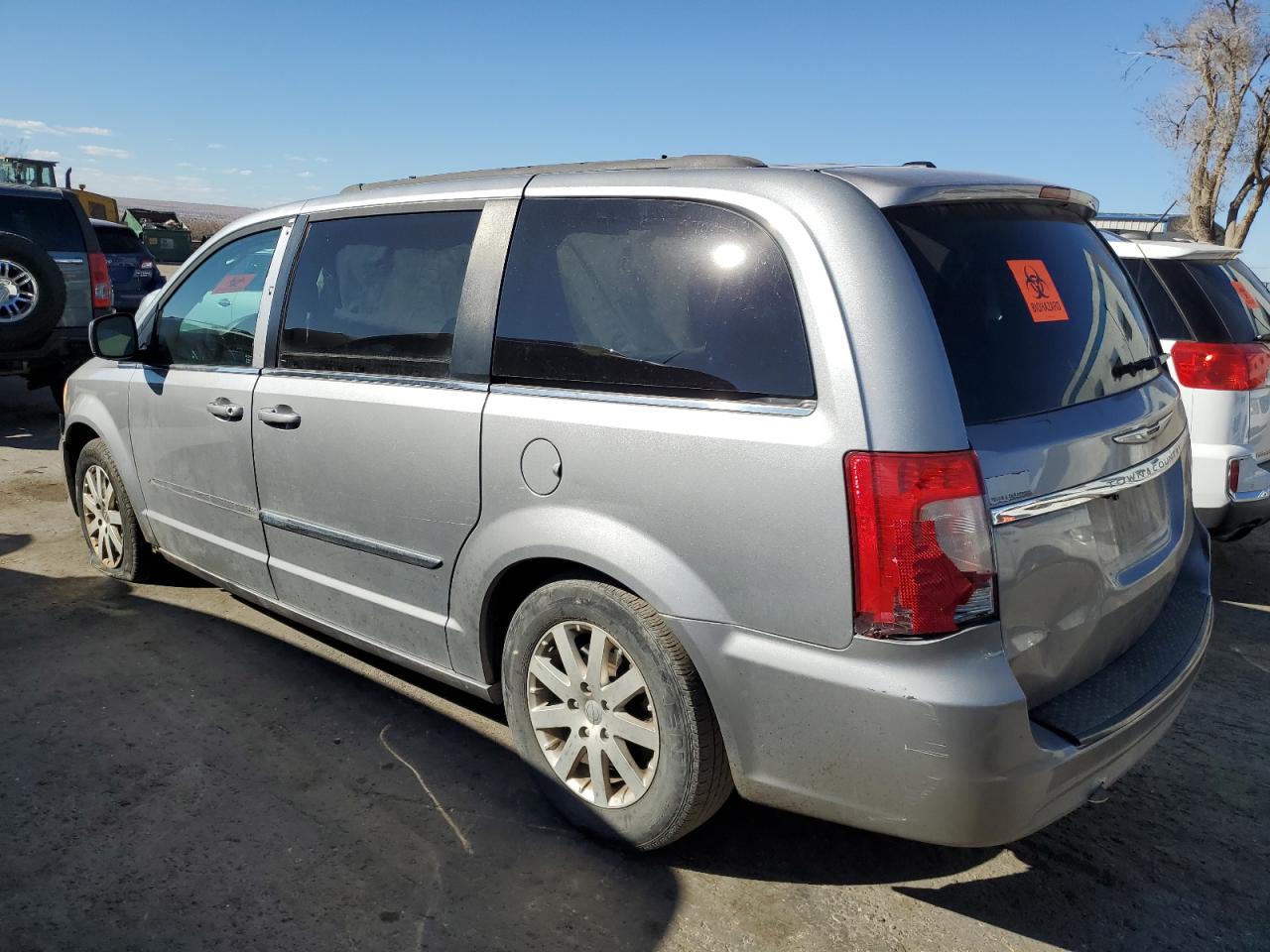 2014 Chrysler Town & Country VIN 2C4RC1BG5ER382456 Copart auction photo, front end / rear end damage thumbnail 2