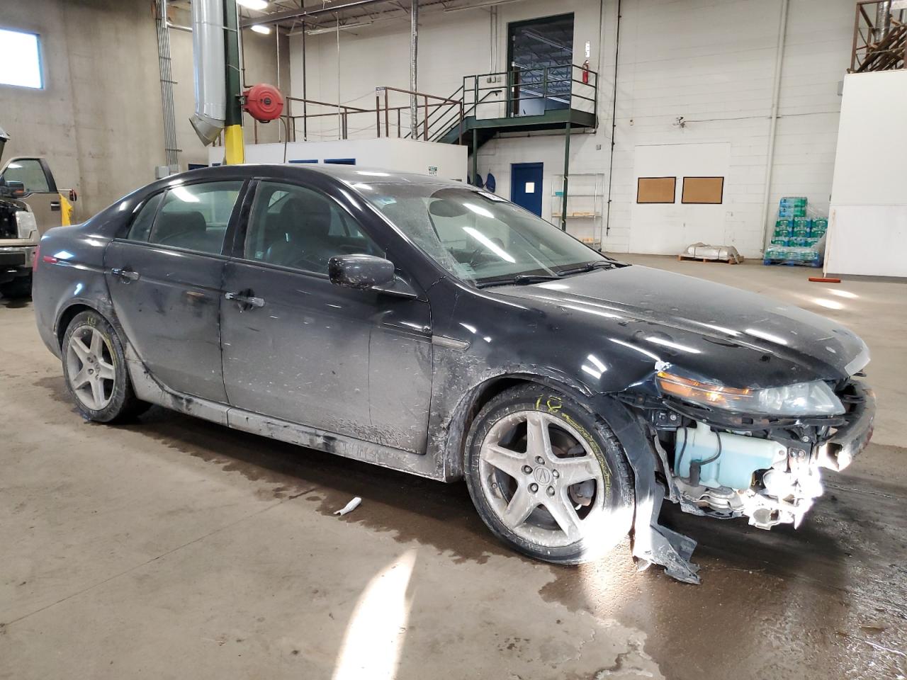 2006 Acura TL VIN 19UUA66286A011780 Copart auction photo, front end / undercarriage damage thumbnail 4