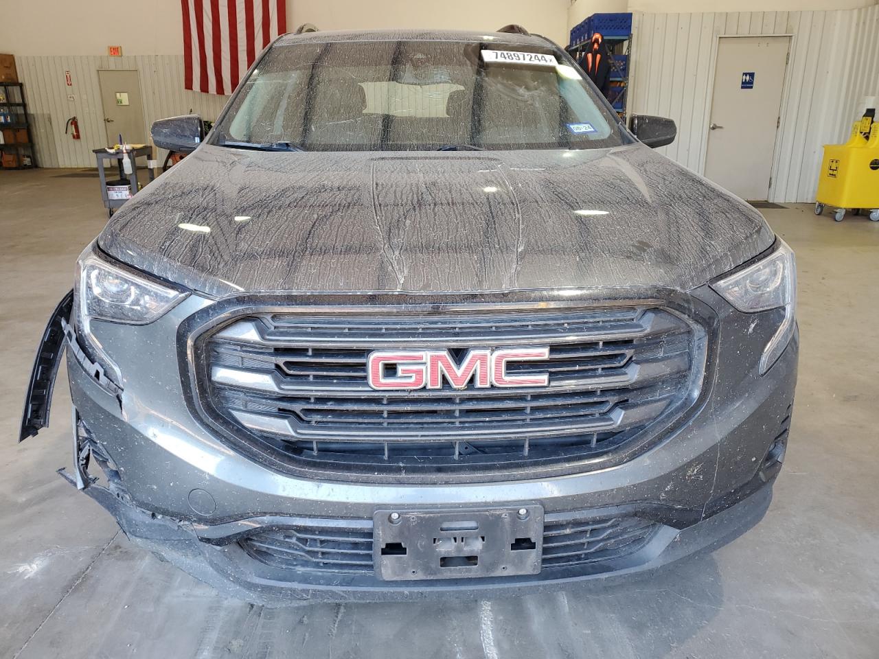 2021 GMC Terrain VIN 3GKALPEV6ML340453 Copart auction photo, rear end / front end damage thumbnail 5