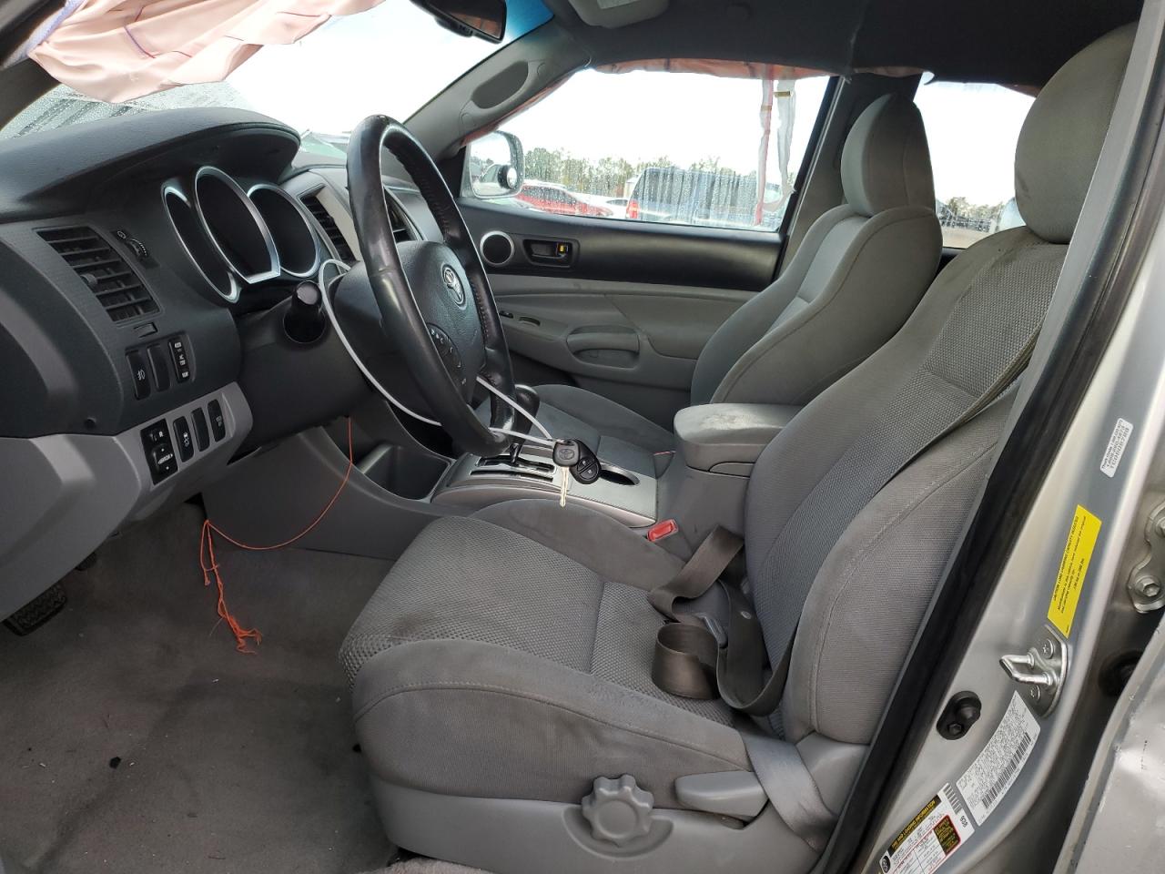 2009 Toyota Tacoma VIN 3TMJU62N69M072951 Copart auction photo, side / rear end damage thumbnail 7