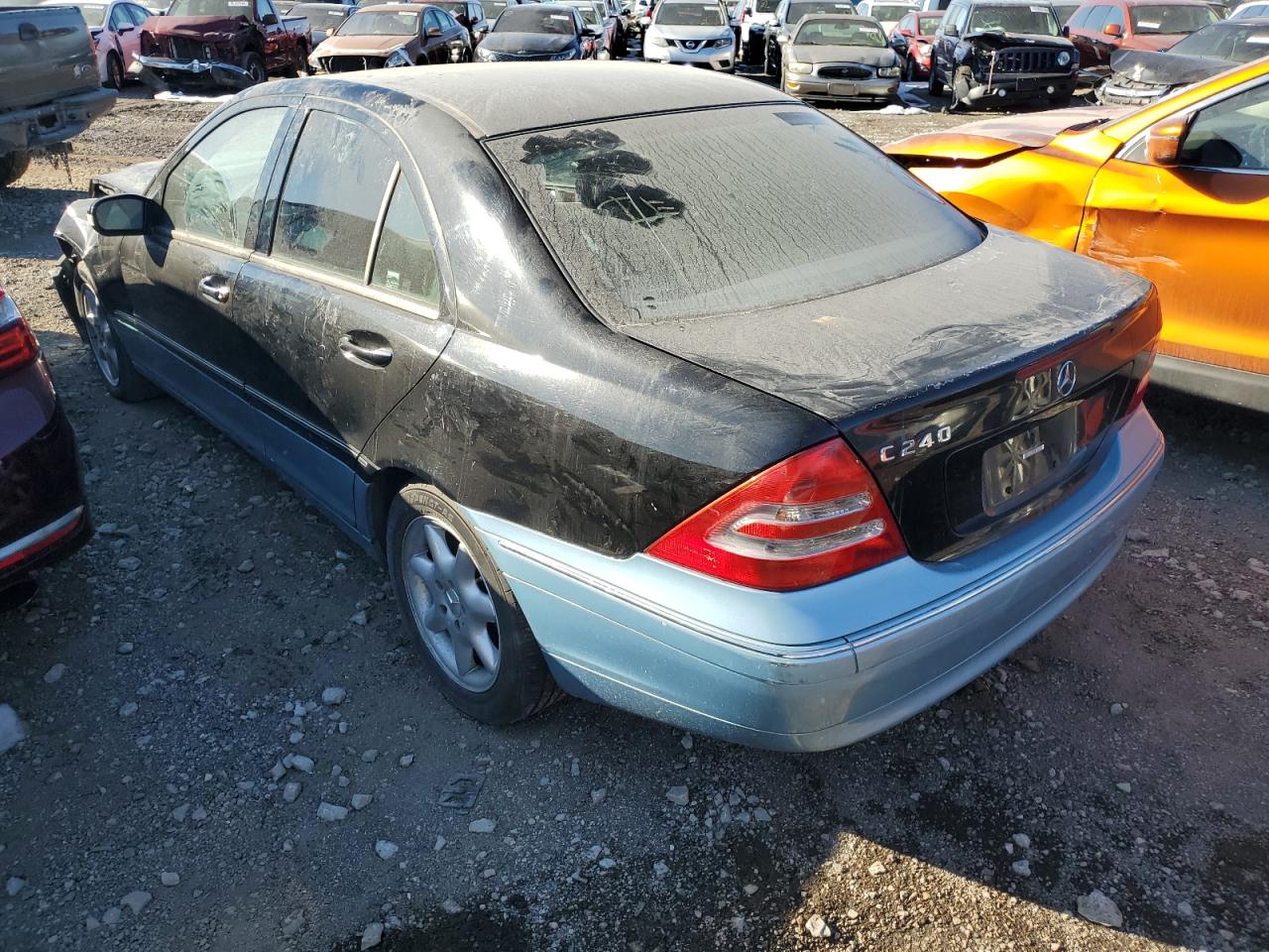 2004 Mercedes-Benz C-klasse VIN WDBRF61J74E015280 Copart auction photo, front end / minor dent/scratches damage thumbnail 2