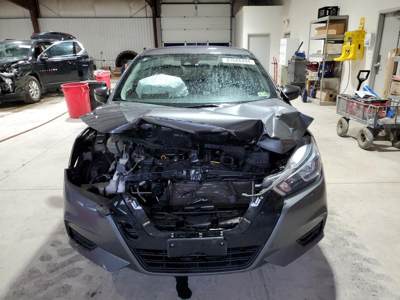 2021 Nissan Versa VIN 3N1CN8DV2ML908481 Copart auction photo, front end damage thumbnail 5