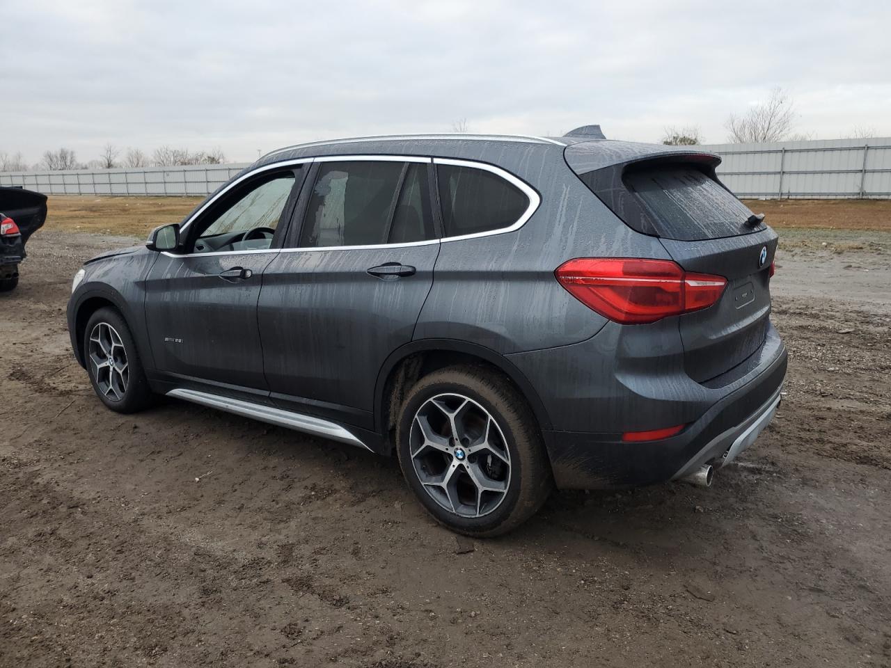 2017 BMW X1 VIN WBXHU7C3XH5H38074 Copart auction photo, mechanical / front end damage thumbnail 2