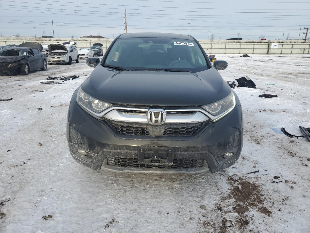 2018 Honda CR-V VIN 7FARW2H59JE104544 Copart auction photo, side damage thumbnail 5