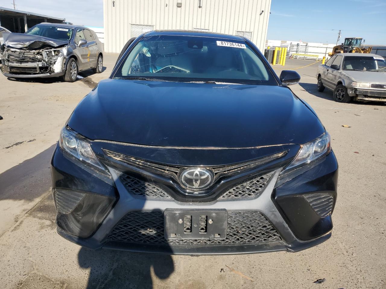 2019 Toyota Camry VIN 4T1B11HK3KU702466 Copart auction photo, side / rear end damage thumbnail 5