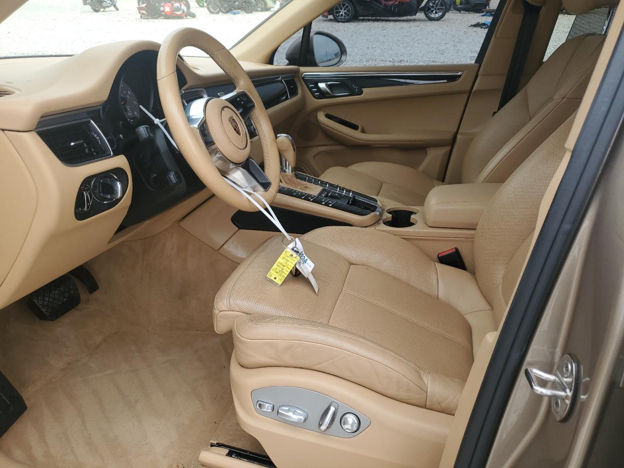 2017 Porsche Macan VIN WP1AB2A59HLB20117 Copart auction photo, front end / side damage thumbnail 7