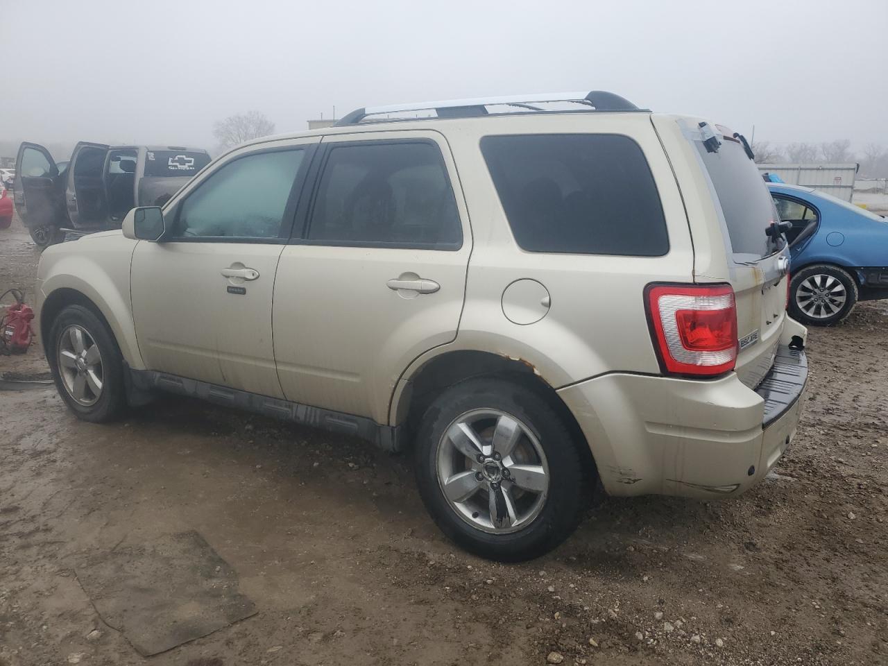 2011 Ford Escape VIN 1FMCU9EG1BKA62019 Copart auction photo, undercarriage / side damage thumbnail 2