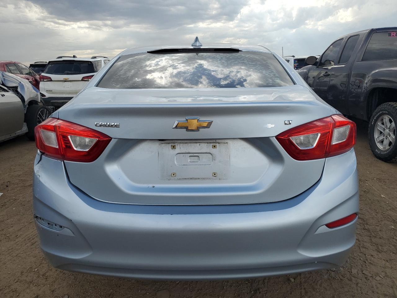2017 Chevrolet Cruze VIN 3G1BE5SM3HS523453 Copart auction photo, hail / rear end damage thumbnail 6
