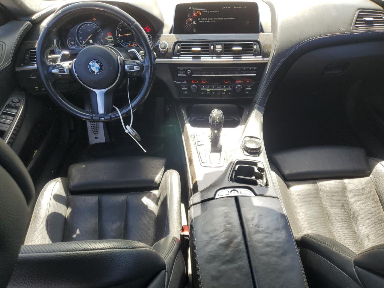 2016 BMW 6er VIN WBA6D2C52GGT65957 Copart auction photo, front end damage thumbnail 8