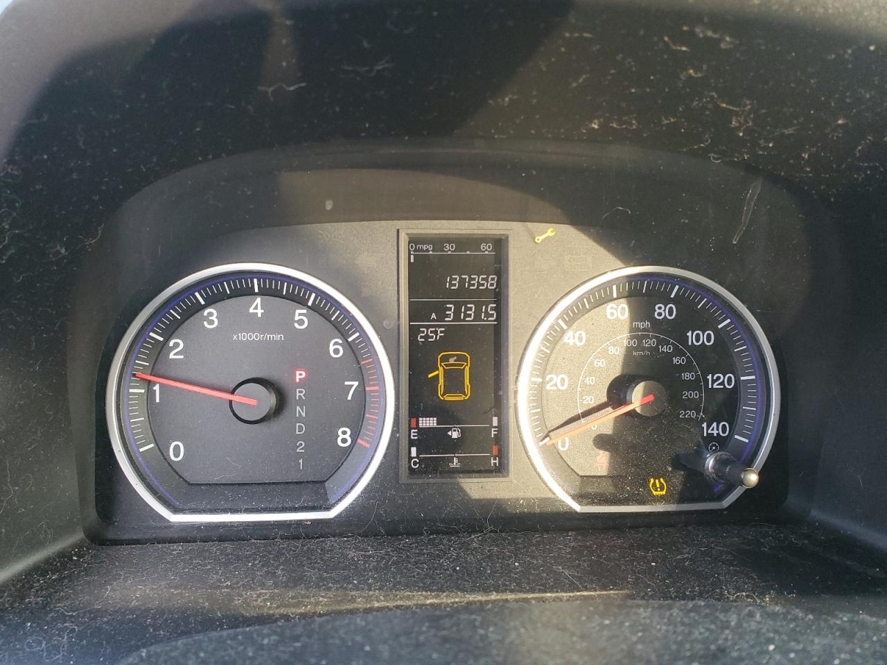 2007 Honda CR-V VIN 5J6RE48567L004315 Copart auction photo, front end damage thumbnail 9