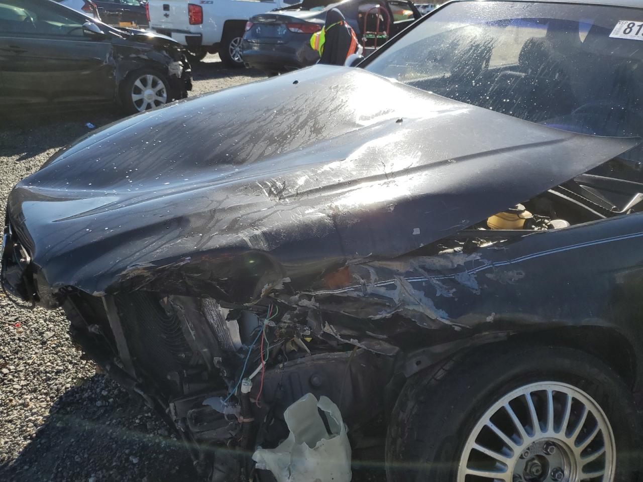 1991 Acura Legend VIN JH4KA7654MC015802 Copart auction photo, front end damage thumbnail 11