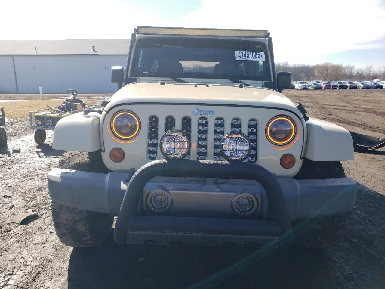 2011 Jeep Wrangler VIN 1J4BA3H18BL621311 Copart auction photo, rear end / undercarriage damage thumbnail 5
