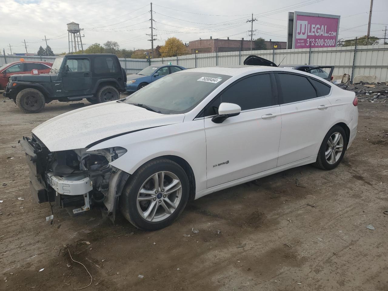 2018 Ford Fusion VIN 3FA6P0LU9JR243446