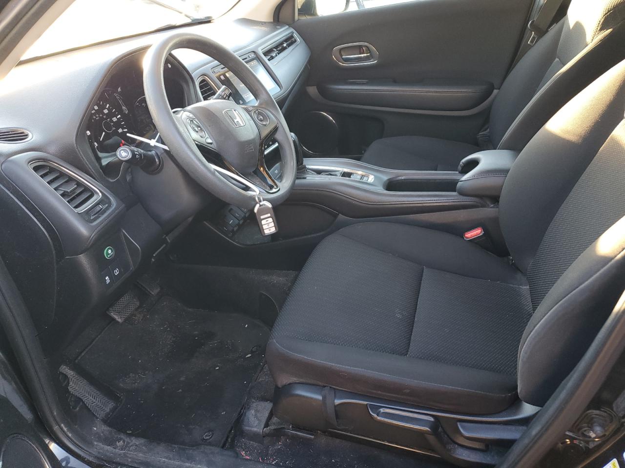 2016 Honda HR-V VIN 3CZRU6H5XGM722107 Copart auction photo, front end damage thumbnail 7