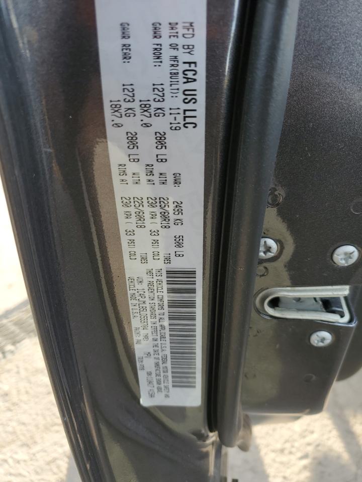 2020 Jeep Grand Cherokee VIN 1C4PJMLB5LD559704 Copart auction photo, front end damage thumbnail 15