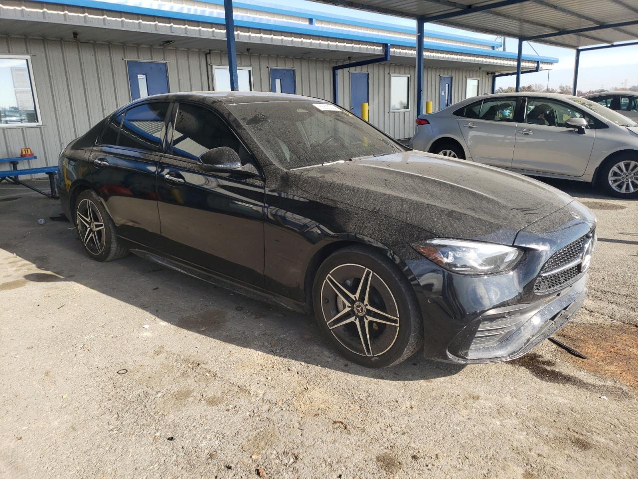 2023 Mercedes-Benz C-klasse VIN W1KAF4HB8PR153849 Copart auction photo, front end damage thumbnail 4