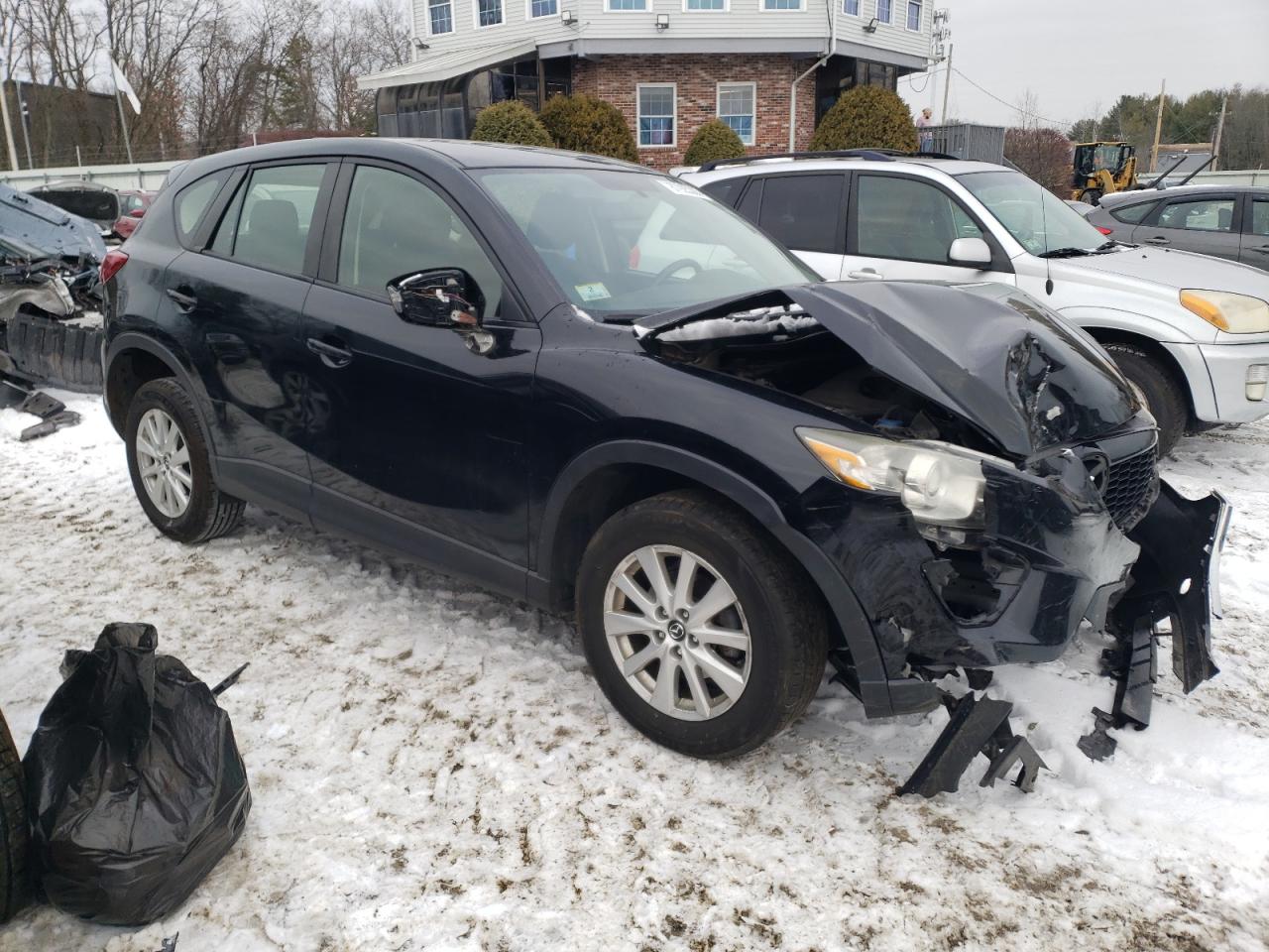 2014 Mazda CX-5 VIN JM3KE2BE9E0378203 Copart auction photo, front end damage thumbnail 4