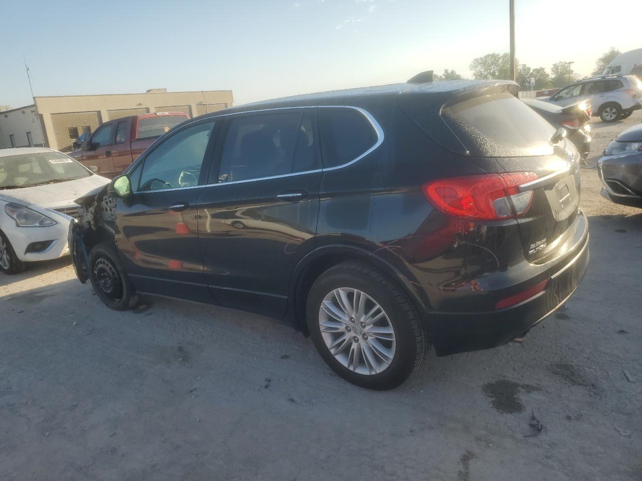 2017 Buick Envision VIN LRBFXASA8HD016385 Copart auction photo, front end / minor dent/scratches damage thumbnail 2