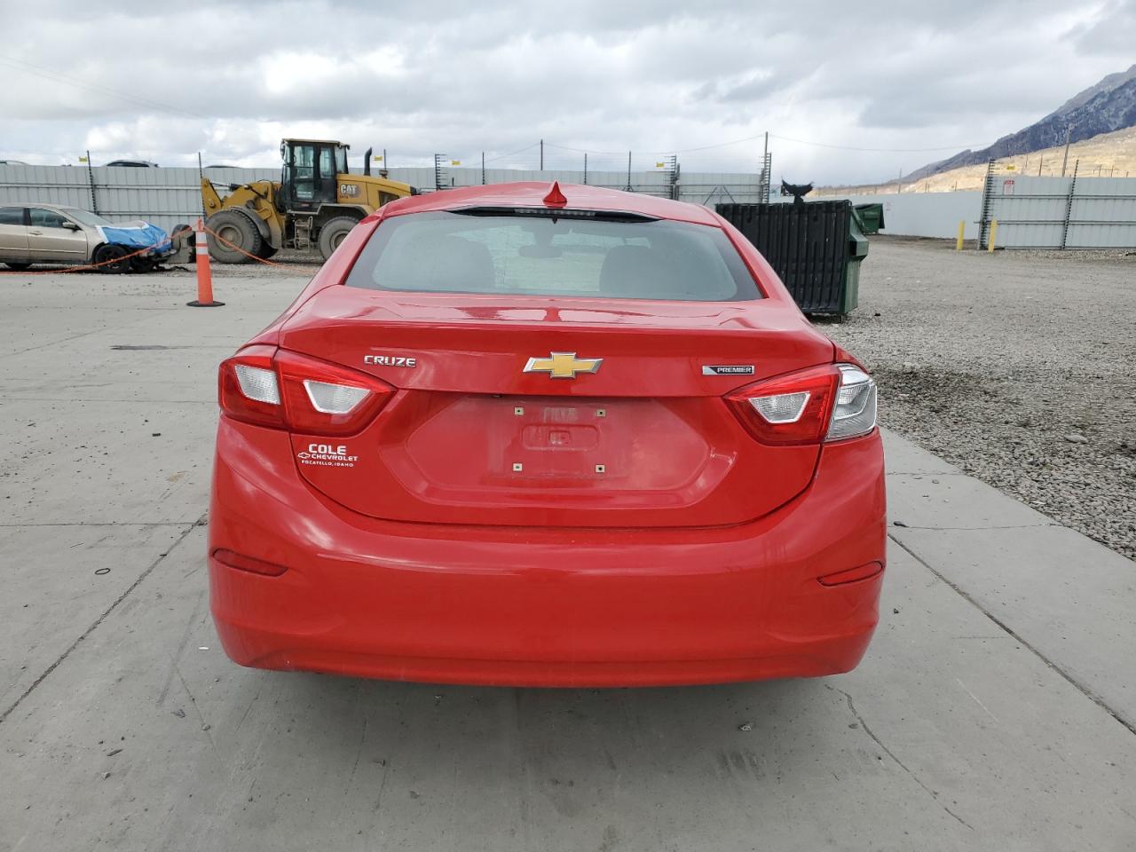 2016 Chevrolet Cruze VIN 1G1BG5SM1G7300951 Copart auction photo, front end / side damage thumbnail 6