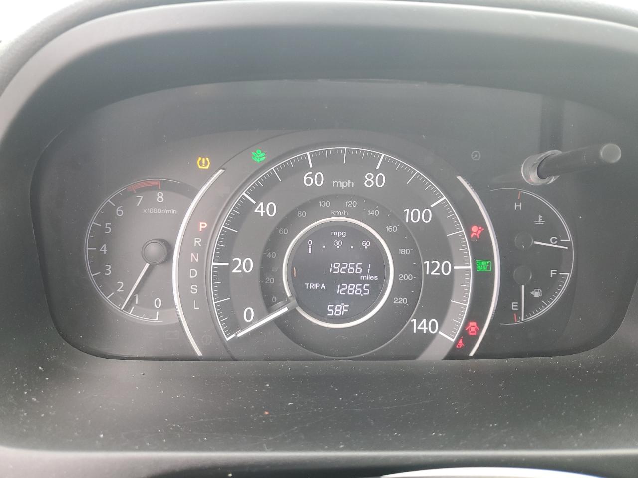 2015 Honda CR-V VIN 2HKRM3H34FH506325 Copart auction photo, front end / side damage thumbnail 9